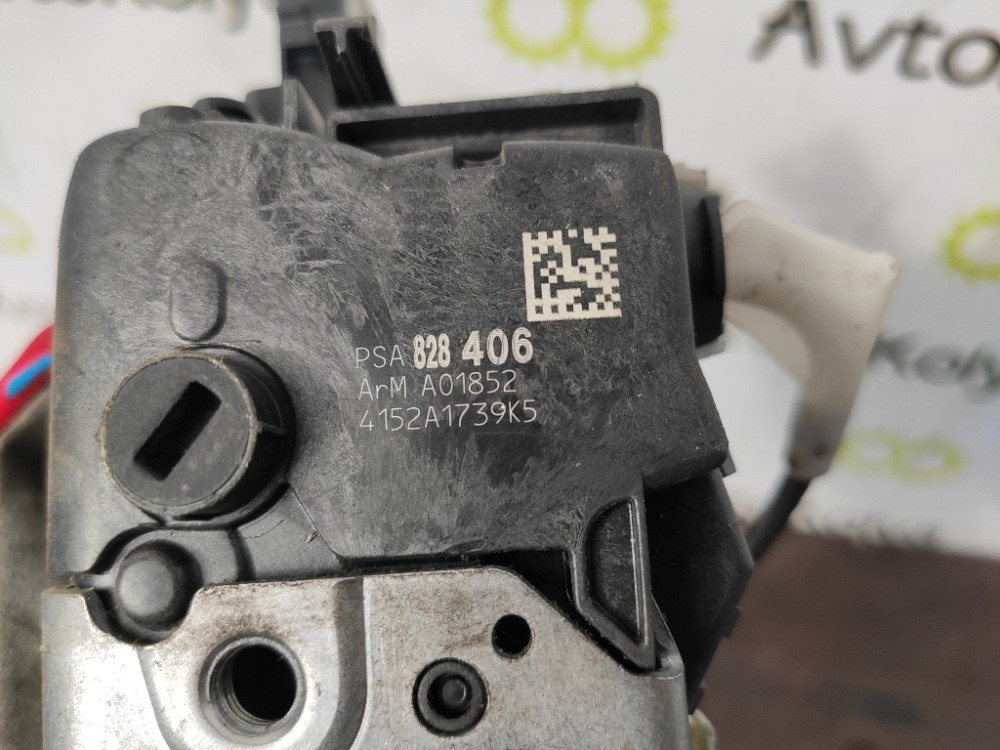 Замок бокових дверей 6 pin лівий Peugeot Partner 2008-2018 (PSA828406) Ковель - изображение 4