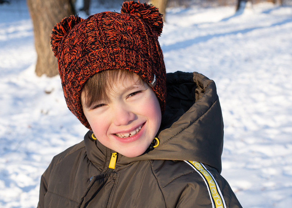 Шапка водонепроникна дитяча Dexshell (DH572TR), помаранчева Рівне - фото 10