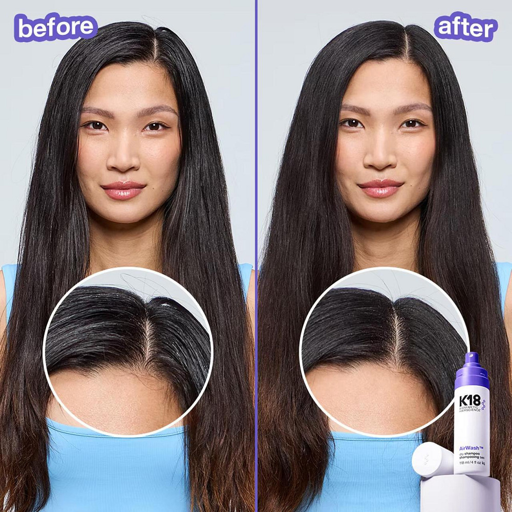 Сухой шампунь K18 AirWash — уменьшает жирность и устраняет запахи / 47 мл Славянск - изображение 10