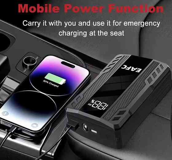 Автомобільний пусковий пристрій Booster Стартер Павербанк. Київ