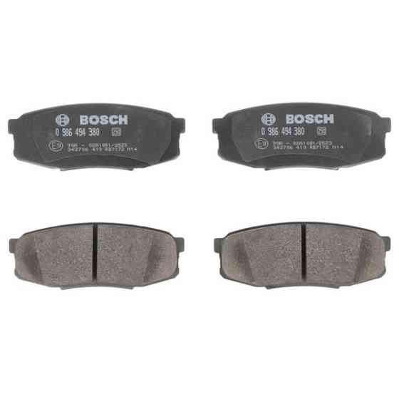 Гальмівні колодки Bosch дискові задні TOYOTA Land Cruiser 200'R 0986494380 Харків