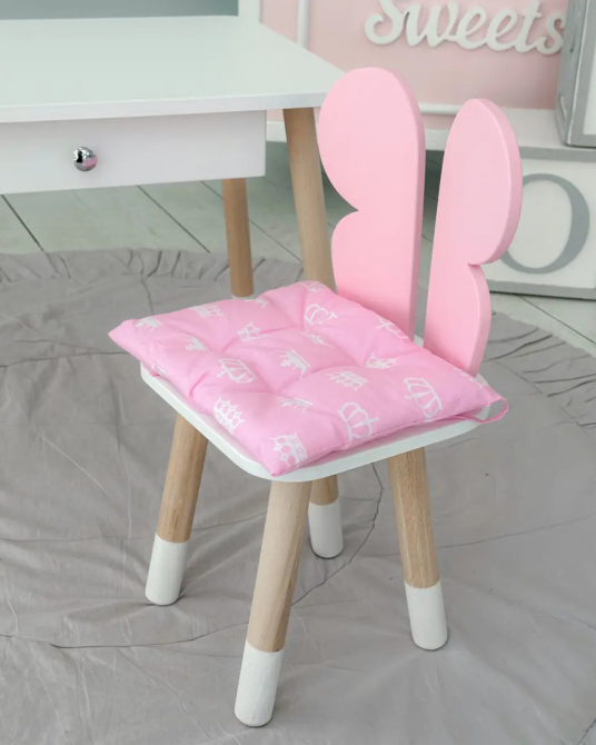 Подушка мягкая для детского стульчик 23х28, серая Синий Киев - изображение 8