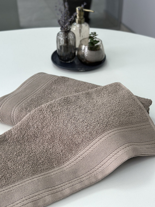 Махровий рушник IDEAL TEXTILE Легкий бриз 50х90 см 450 г/м2 100% бавовна Моко Чернівці - фото 5