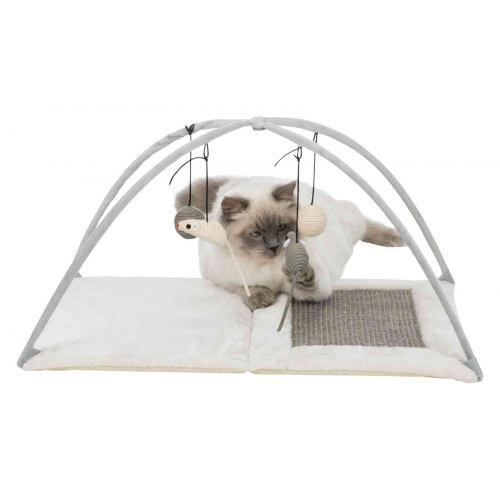 Коврик Trixie для кошек Развлекательный комплекс с царапинкой сизаль/плюш 60х33х42 см Киев - изображение 5