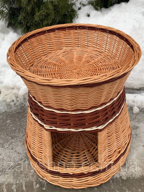 Кошик для кота плетений з лози Київ - фото 5