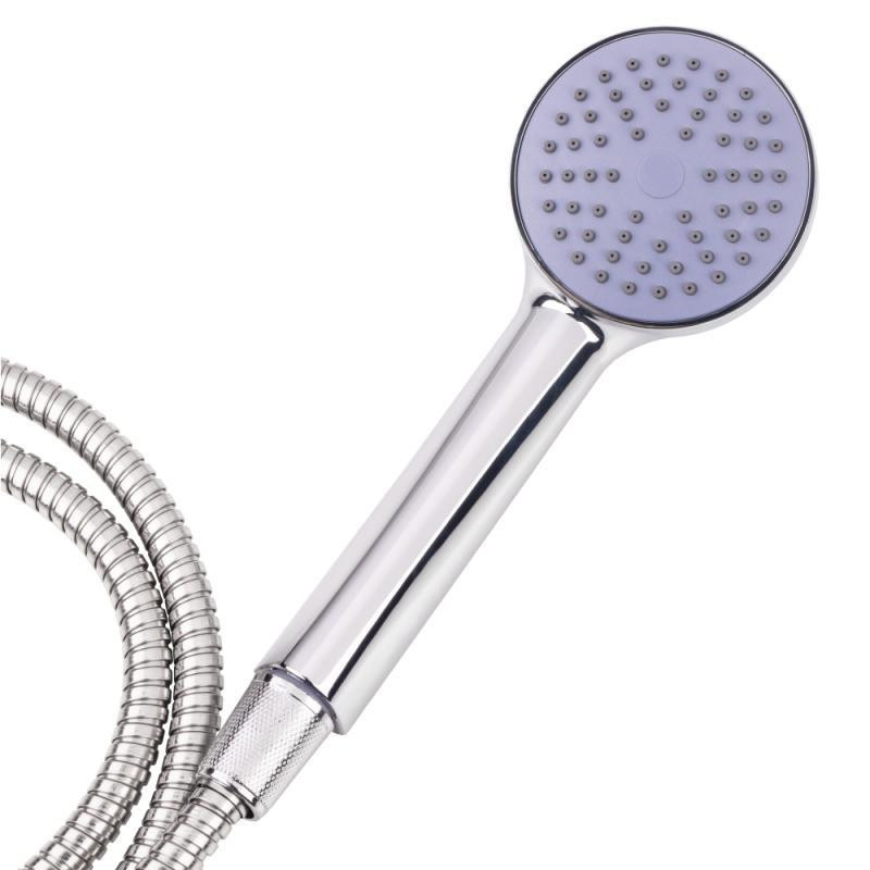 Змішувач для ванни Lidz (CRM) 19 46 005-1 New з душовим гарнітуром (LIDZCRM19460051) Київ - фото 4