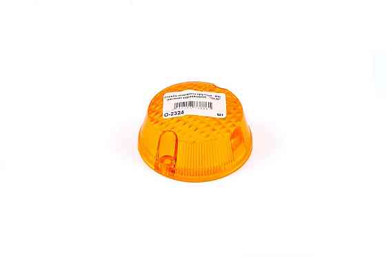 Стекло поворота круглое ИЖ (низкое) (оранжевое) Мукачево