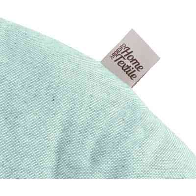 Подушка на стілець Ardesto Oliver, кругла 40 см, 100% бавовна, нап-ч: 50% холоф, 50% пп, бірюза (ART03OT) Вінниця