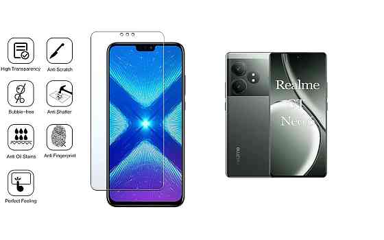Защитное стекло NeoGlass для realme GT Neo6, GT Neo6 SE – ультрапрозрачное и устойчивое Киев