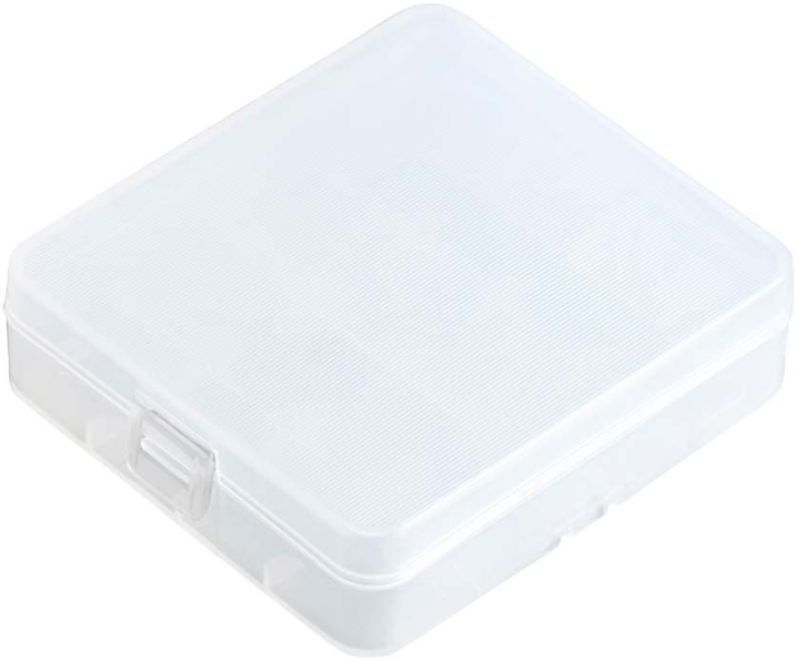 Бокс прозорий з вішаком для 4-х акумуляторів 18650 Рівне - фото 2