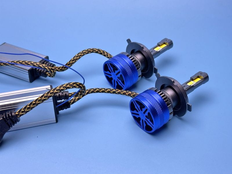 Комплект LED ламп H7 K68 (120W) с пультом — 3 цвета (3000K/4300K/6000K) + Стробоскоп Харьков - изображение 5