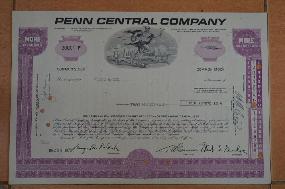 Акция. США. 1970 год №20001 (Г-1.22) Полтава - изображение 1