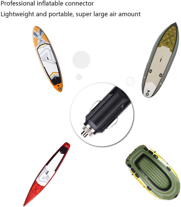 Электрический насос высокого давления для надувных SUP досок, каяков, лодок, бассейнов, матрасов, 12V Киев - изображение 4