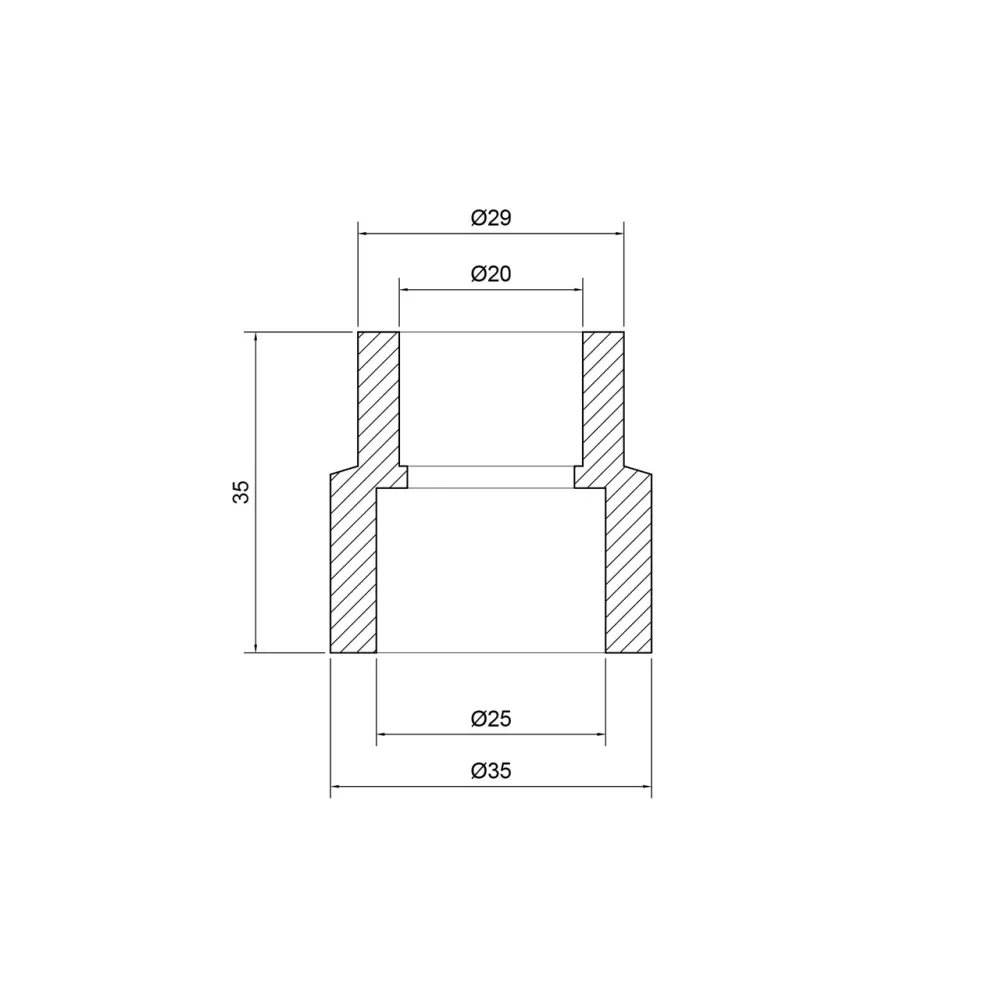 Муфта PPR Thermo Alliance 25х20 Київ - фото 5
