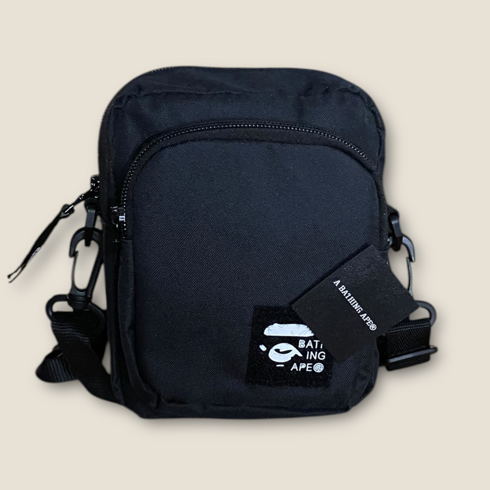 Сумка через плече Bape 16/12/8 чорний Запоріжжя - фото 2