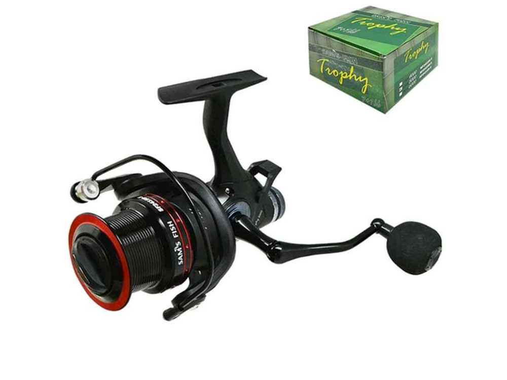 Катушка безынерционная Trophy 4000 71bb алюмин. шпуля SF24158-4 ТМ SAMS FISH Киев - изображение 1