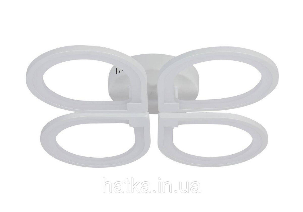 Люстра потолочная светодиодная VALESO 1143/4, LED 104W, с пультом, Белый Киев - изображение 2