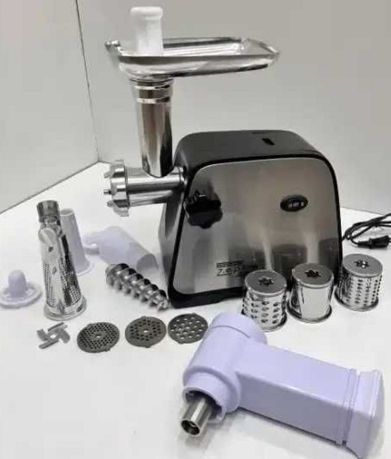 ХІТ! Електро м'ясорубка із соковичавницею і шатківницею Zepline ZP-203. Київ - фото 4