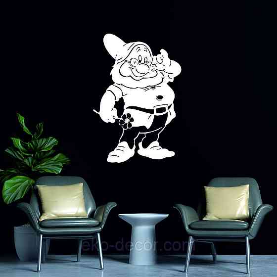 Декоративное настенное Панно «Гномик», Декор на стену Киев