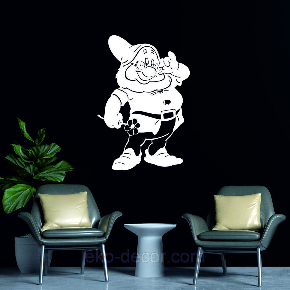 Декоративное настенное Панно «Гномик», Декор на стену Киев - изображение 4