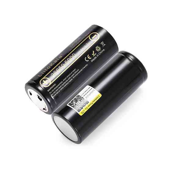 Акумулятор Liitokala Lii-50A-JT 5000 mAh 20A 26650 Li-ion Київ