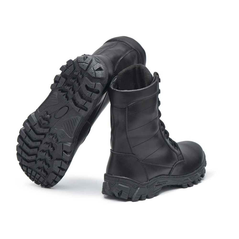 Тактичні берці чорного кольору, шкіряні, прошиті 37 (24), Черный Харьков - изображение 4