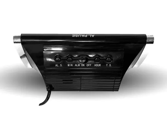 Настільний годинник 038 з тримачем для ручок та канцелярії – стильний органайзер для робочого столу Одеса