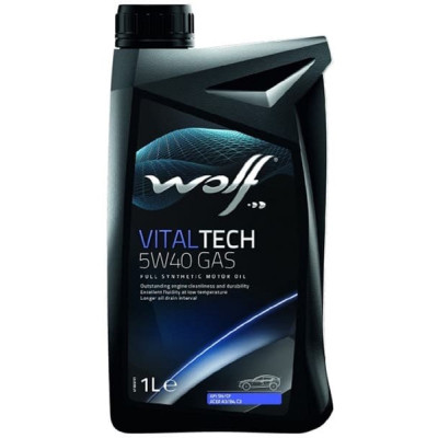 Моторна олива Wolf VITALTECH 5W40 GAS 1л (8325892) Вінниця - фото 1