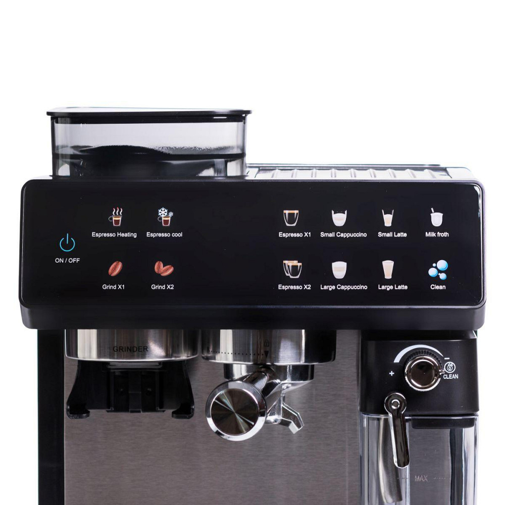 Кофеварка рожковая 4в1с кофемолкой 1800 Вт  резервуар 2.6 л  Sokany SK-04032 Киев - изображение 5