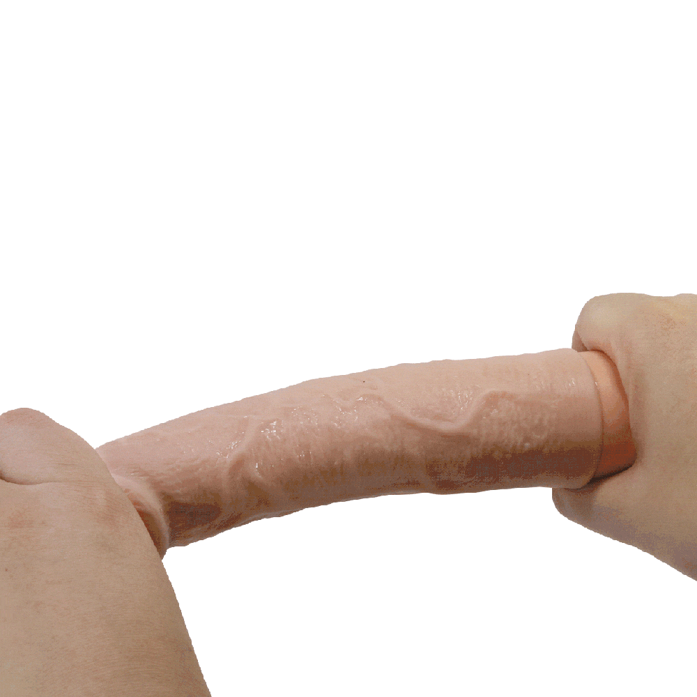 Реалистичный вибратор - Pretty Love Leander Realistic Vibrating Dildo Flesh Sex Aura Киев - изображение 9