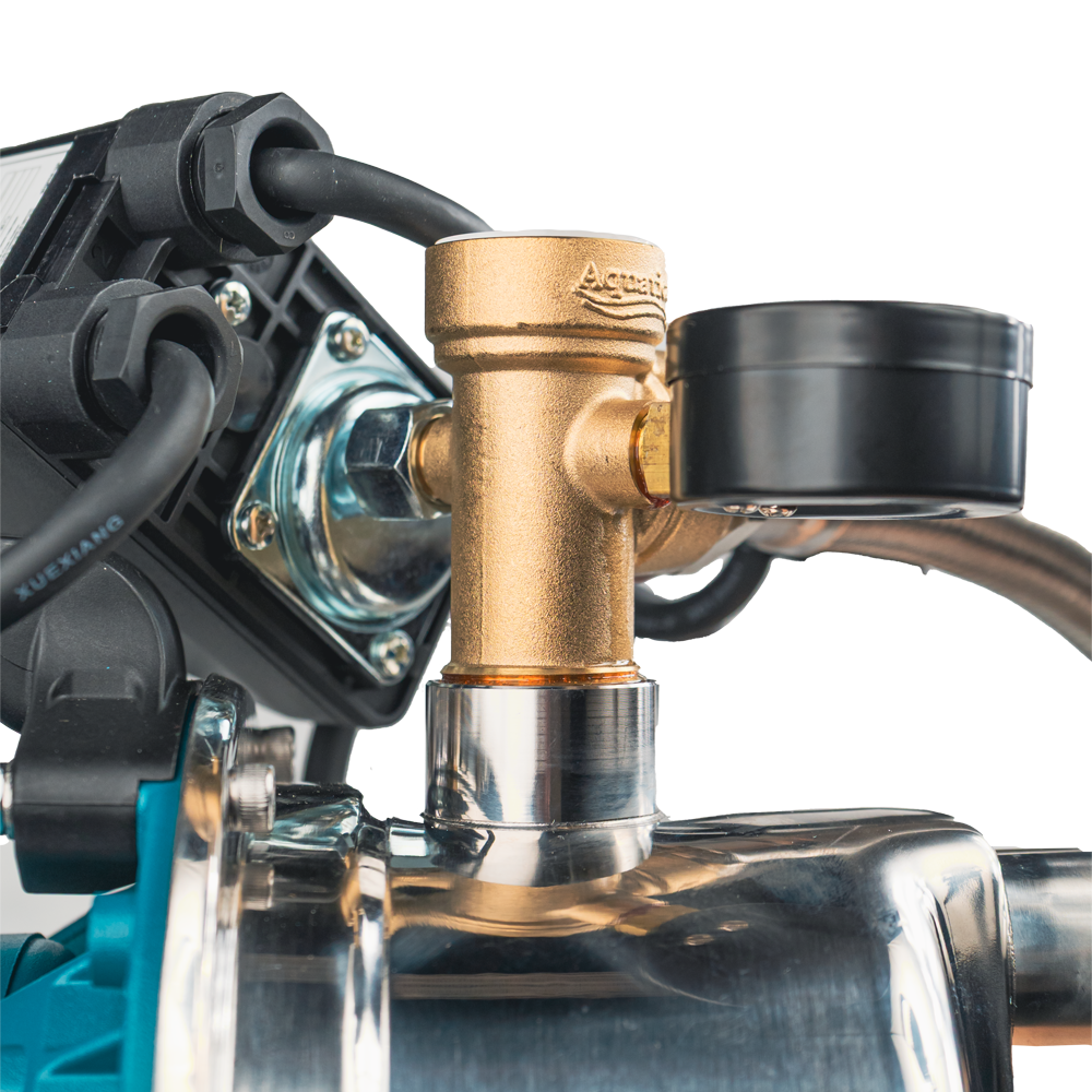 Станция 1.2кВт Hmax 48м Qmax 80л/мин нерж (самовсасывающий насос нерж) 50л Украина LEO (775314/50) Ровно - изображение 6