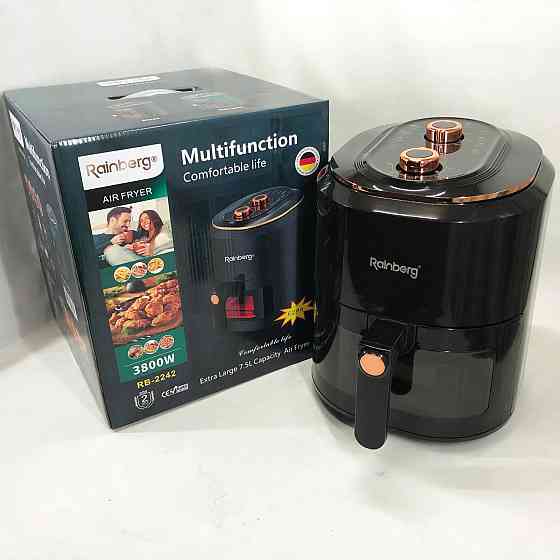 Електроплити без духовки, Фритюрниця гаряче повітря, Фритюрниця для приготування фрі-картоплі без олії JI-68 Львів