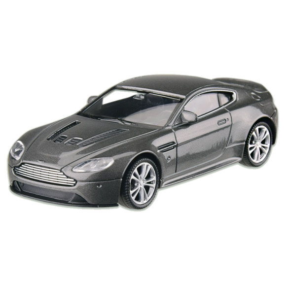 Машина металева ASTON MARTIN V12 VANTAGE "WELLY" масштаб 1:43 (Сірий) Київ - фото 1