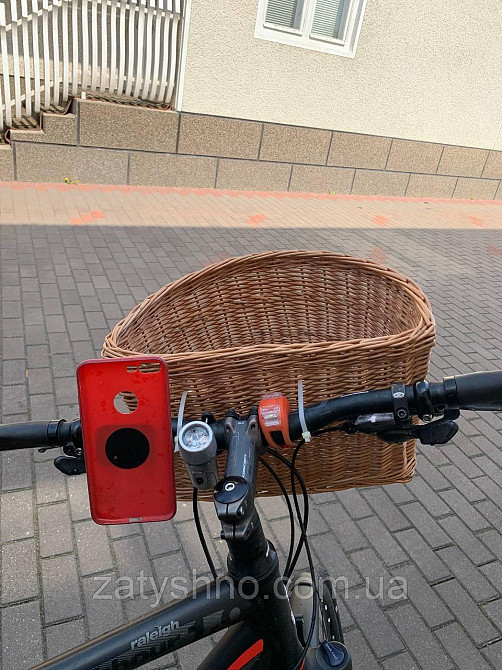 Велосипедная корзина из лозы на руль Киев - изображение 3