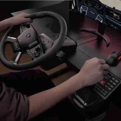 Руль Hori Force Feedback Truck Control System для ПК (ACC-1151) Винница