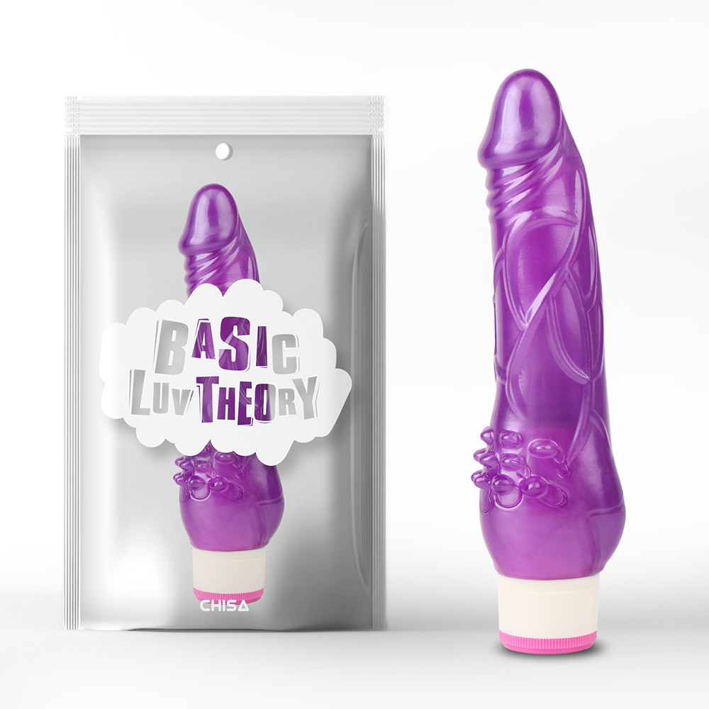 Вибратор Chisa Basic Luv Theory фиолетовый; 20,5 см Sex Aura Киев - изображение 1