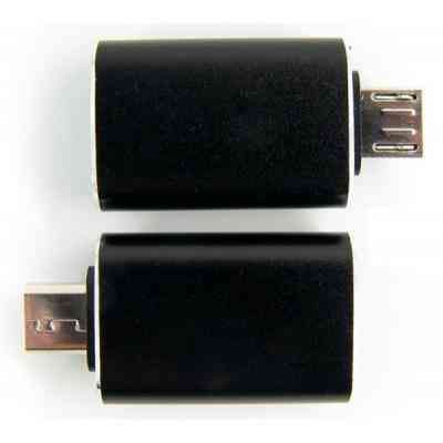 Переходник OTG USB - Micro-USB black Dengos (ADP-017) Винница