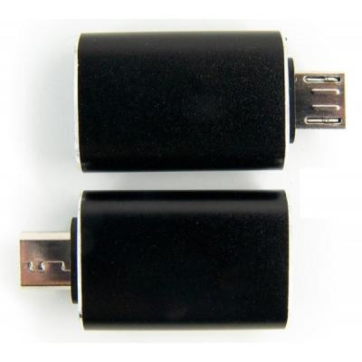 Переходник OTG USB - Micro-USB black Dengos (ADP-017) Винница - изображение 3