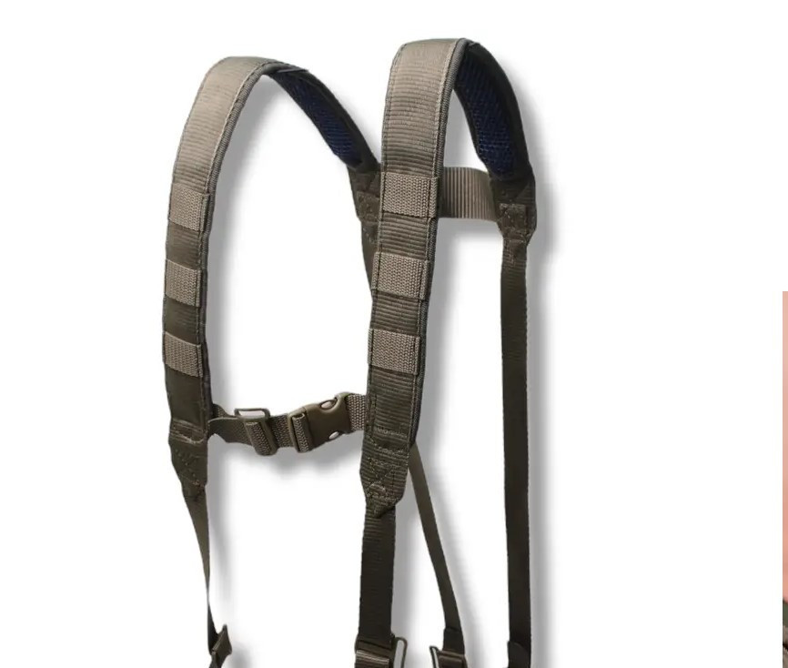 Лямки для РПС підтяжки для поясу розвантаження тактичні військові з евакуаційною ручкою та системою М Одеса - фото 1