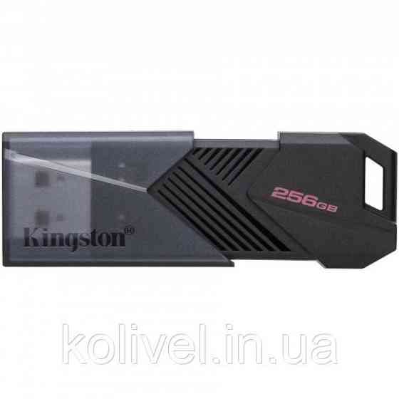 USB Flash Kingston DT Exodia Onyx 256GB USB3.2 Gen1 Black, Retail (DTXON/256GB#) Київ
