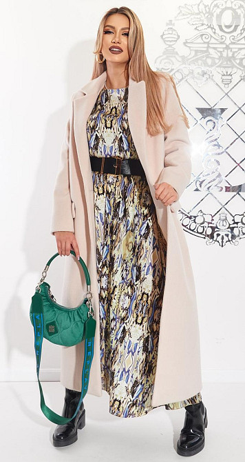 Пальто Лама длинное (48) Киев - изображение 2