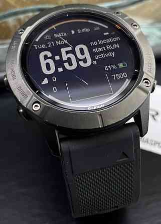 Смарт-Часи Fenix 6X — Pro Solar Titanium Київ