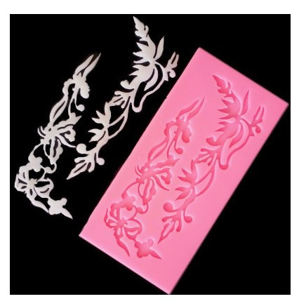 Молд силиконовый универсальный 110 на 55 мм розовый Киев - изображение 2