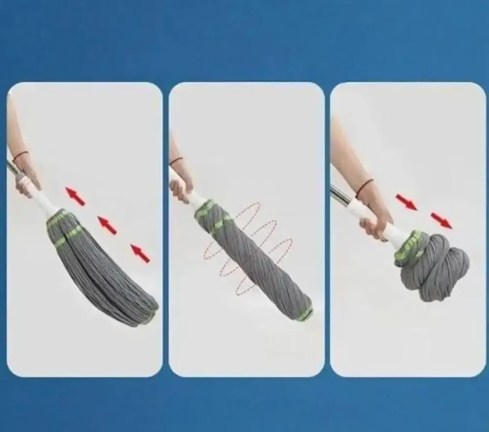 Швабра для сухой и влажной уборки самоотжимающаяся (SHV-222) Коломия - фото 5