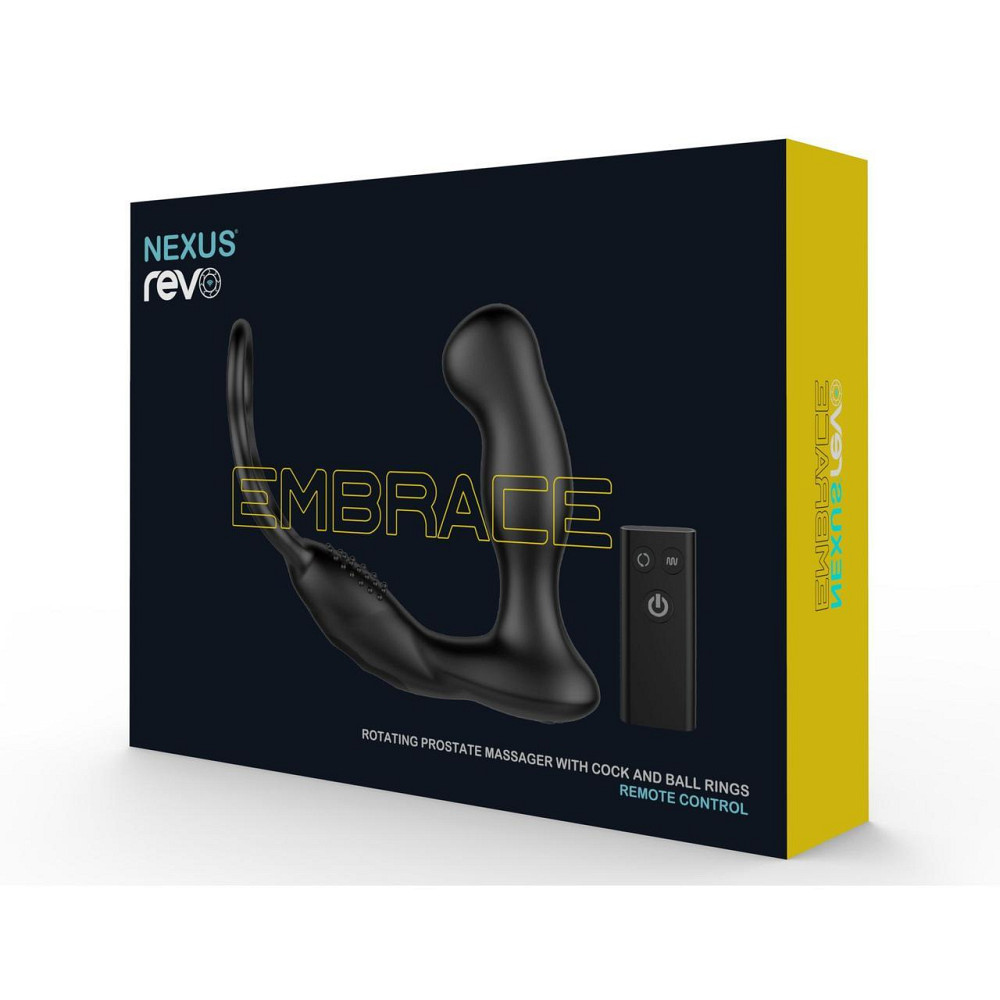 Массажер простаты Nexus Revo Embrace с вращающейся головкой и с эрекционным кольцом Sex Aura Киев - изображение 6
