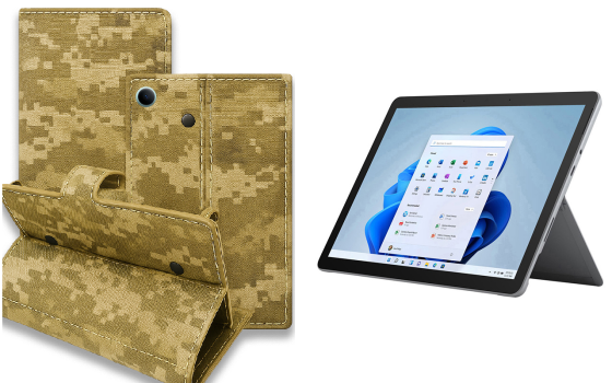 Книжка-трансформер для планшета Microsoft Surface Go, Go 2, Go 3, колір Black Pixel Київ