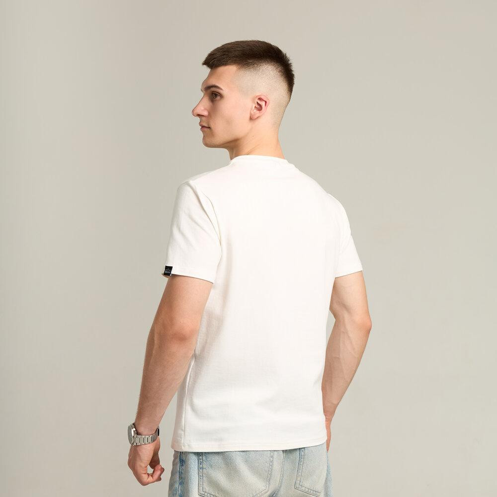 Мужская футболка молочная Pobedov Peremoga Киев - изображение 7