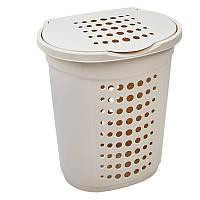 Корзина для одежды обьем 60 л кремовая Харьков - изображение 2