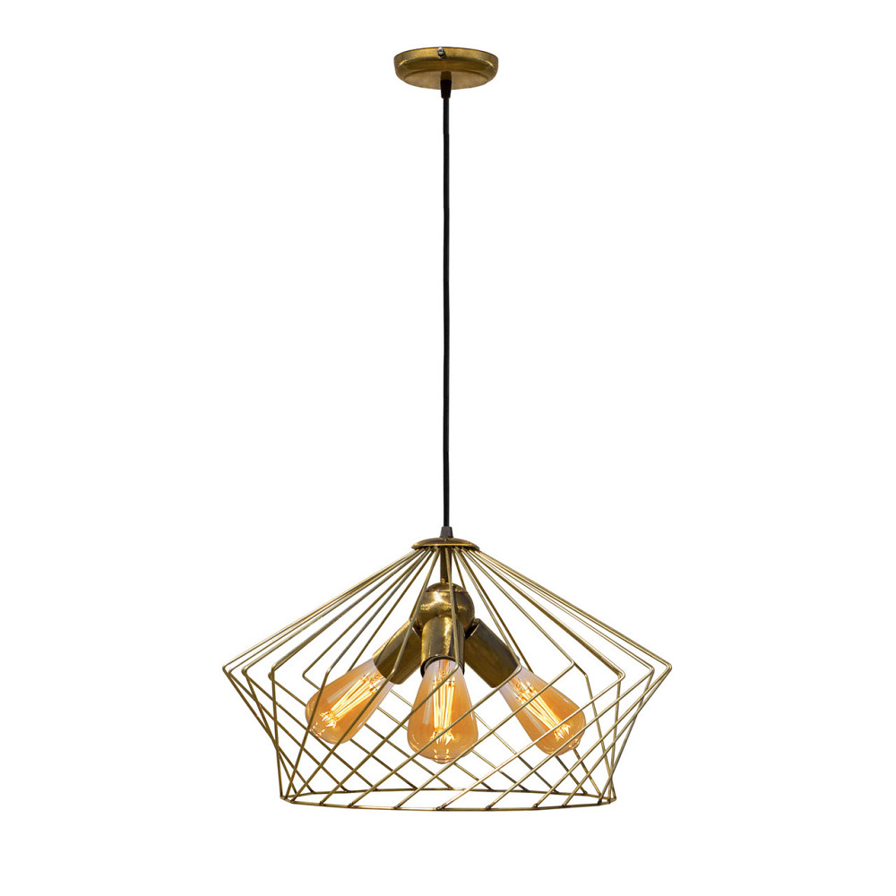 Лофт люстра світильник підвісний 3-Е27 Camelia NL 3329-3 BN бронза Київ - фото 1