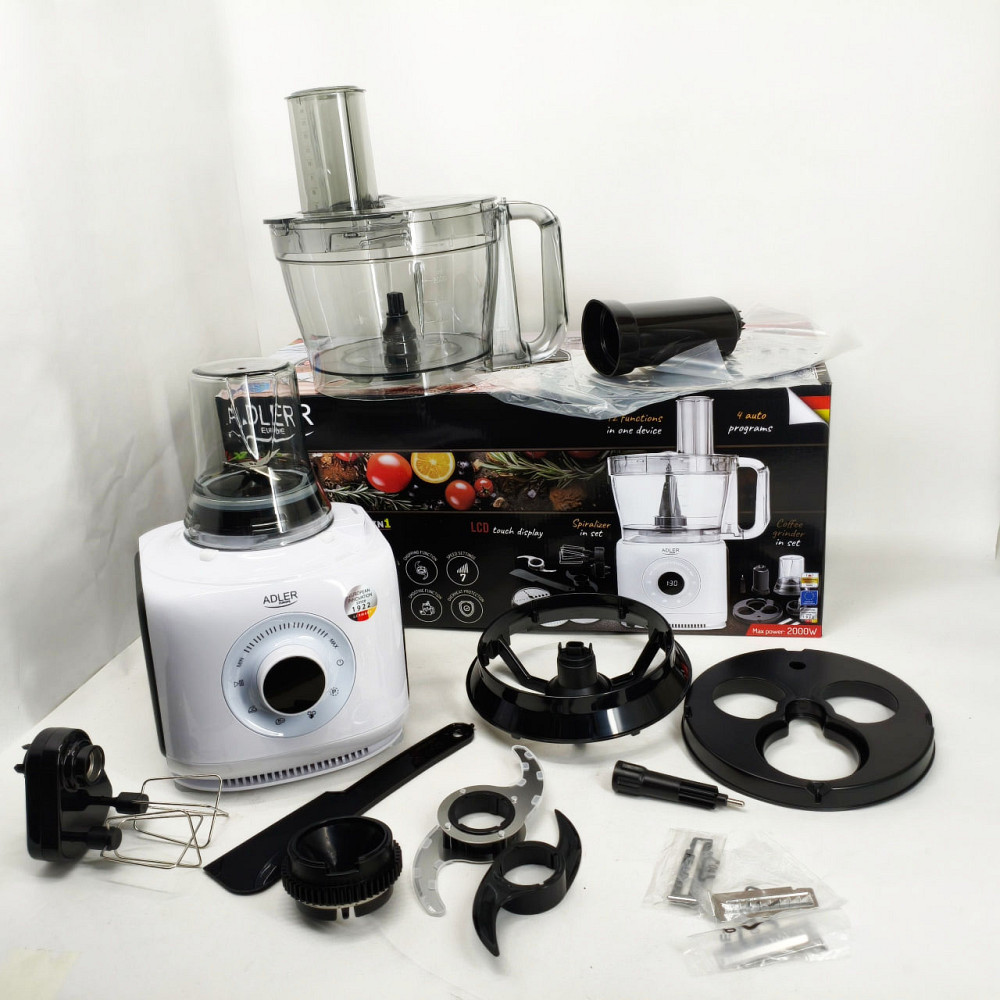 Електричний блендер подрібнювач ADLER, Ергономічний блендер для кухні із мірною чашею YX-80 Львів - фото 11